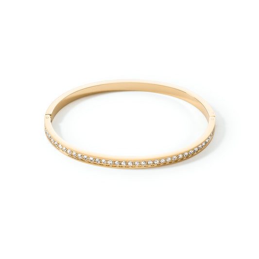 Gold Plated Crystal Bangle