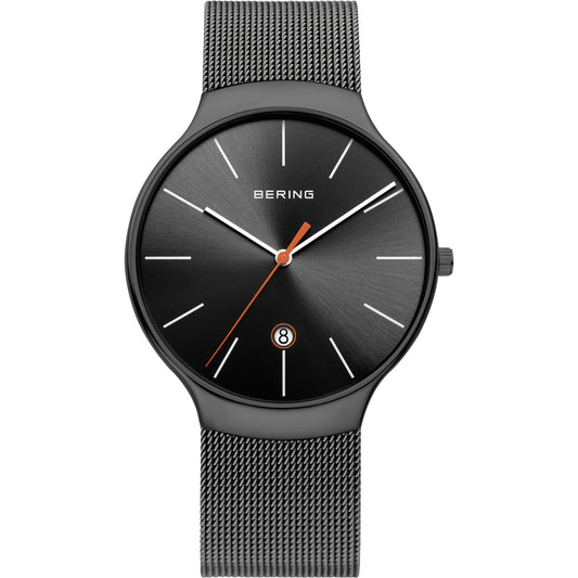 Black Mesh Watch