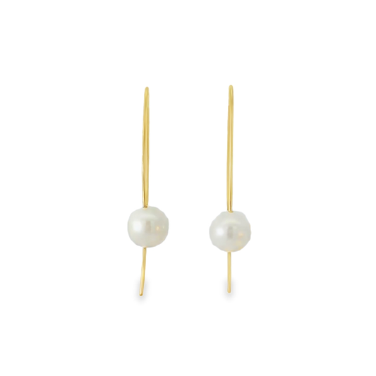 Drop Pearl Earrings