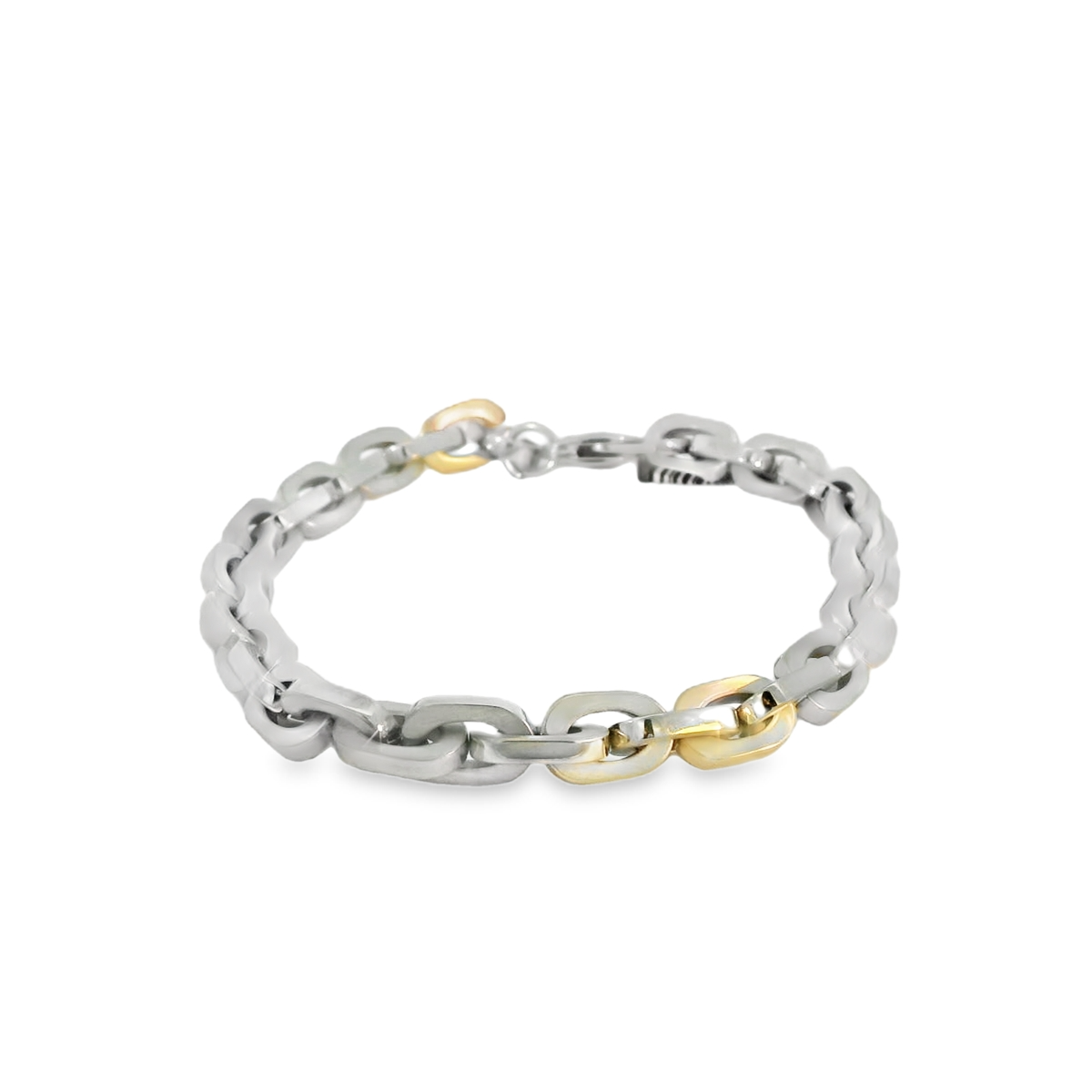 Elegant Stainless Steel Chain Bracelet