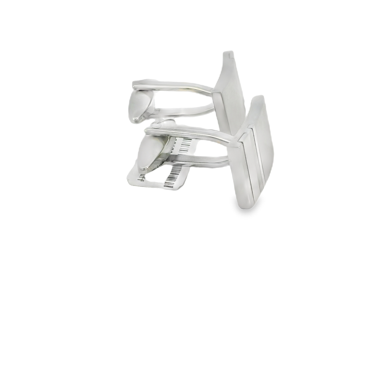 Sleek Stainless Steel Cufflinks for Modern Elegance