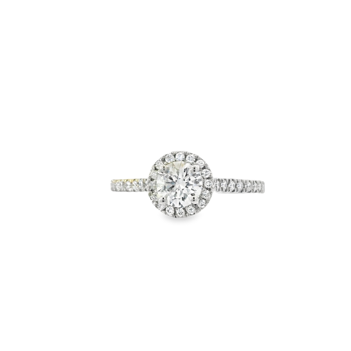 Elegant Lab Grown Diamond Halo Ring