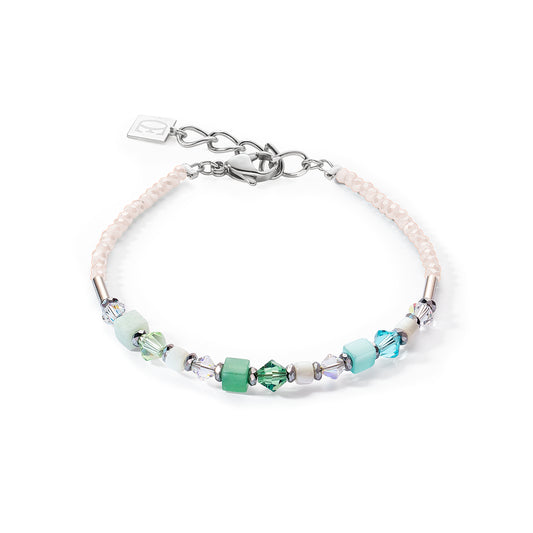 Mint Green Bead Bracelet