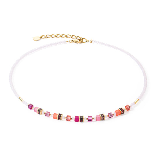 Magenta Bead Necklace