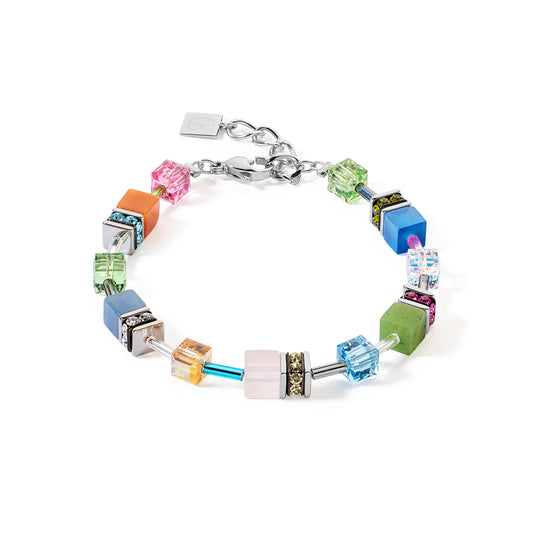 Multi Colour Boho Cube Bracelet