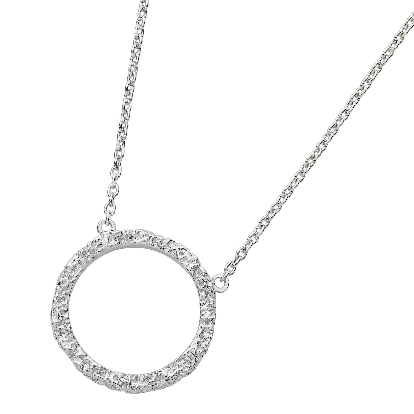 Hula Necklace in Silver