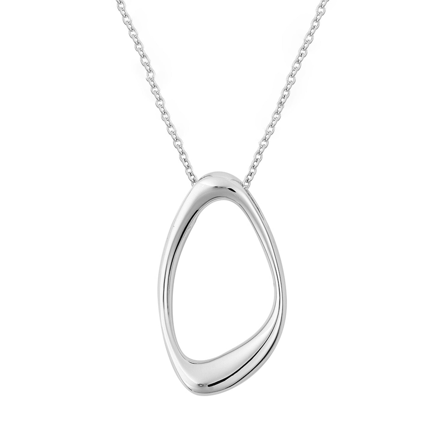 'Volcan' Oval Open Pendant